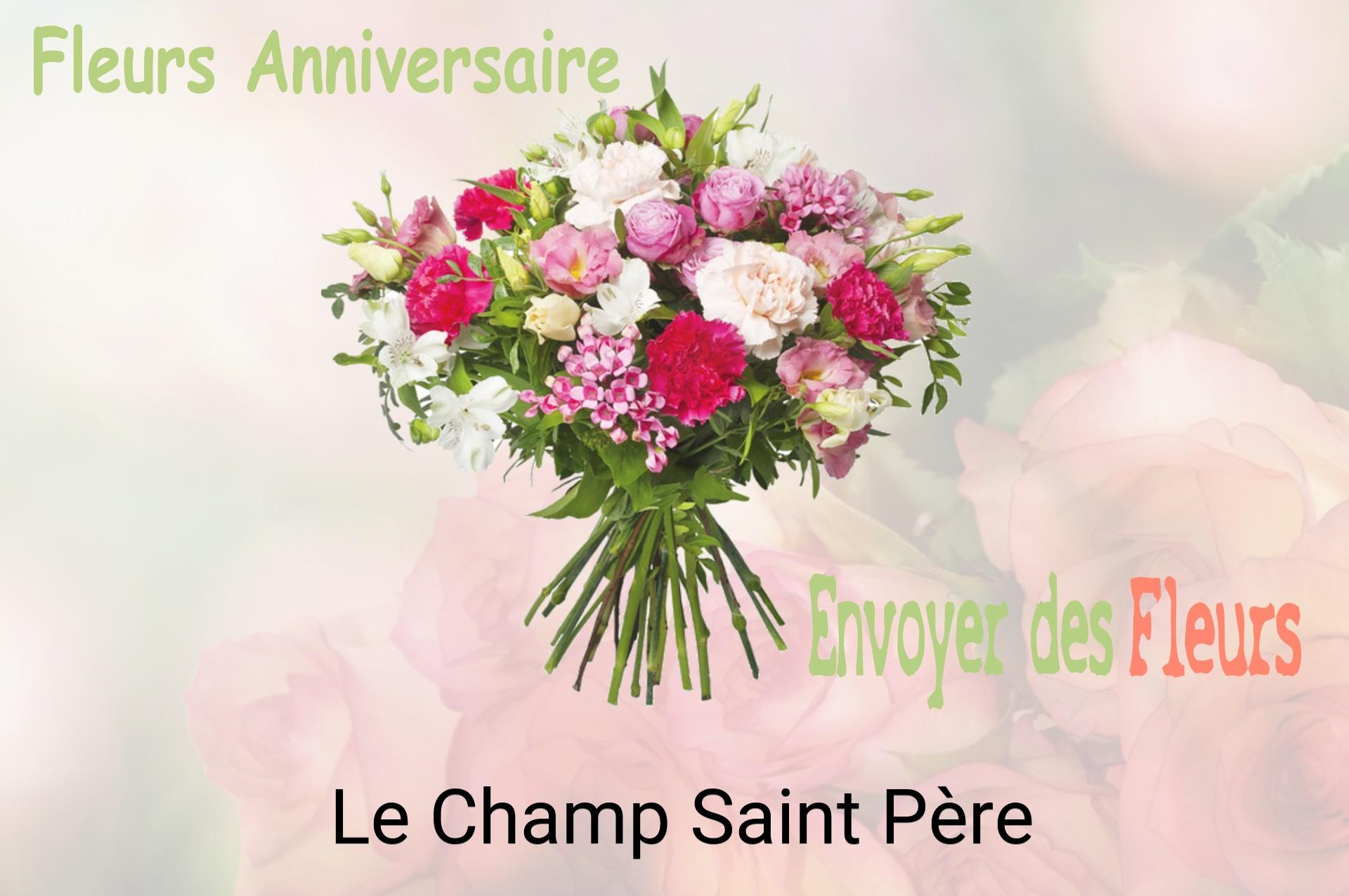 Bouquet de fleurs d’anniversaire livré à Le Champ-Saint-Père
